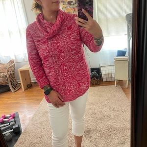 Red Turtle Neck Sweater